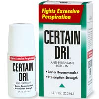 Certain Dri Antiperspirant Roll-On for Excessive Perspiration