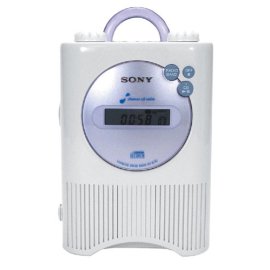 Sony ICF-CD73V Liv Shower CD Player/Clock Radio
