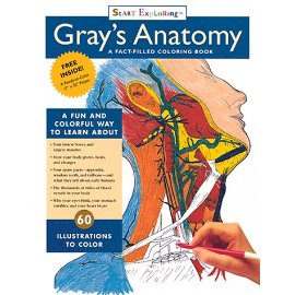 Gray's Anatomy - A Fact-Filled Coloring Book
