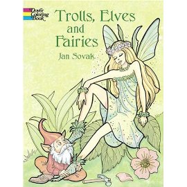 Trolls, Elves and Fairies Coloring Book (Dover Pictorial Archives)