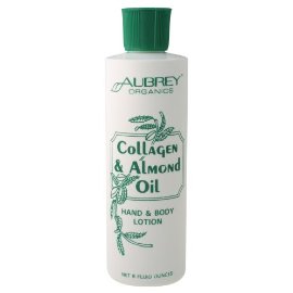 Aubrey Organics - Collagen&Almond Oil Hand&Body Lotion, 8 fl oz lotion