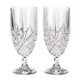 Dublin Crystal Iced Beverage Glasses - Set of 12
