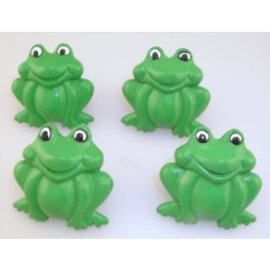 Frog Drawer Knobs - Set of 4