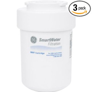 GE SmartWater MWF Water Filter Replacement Cartridge GWFR02 (Pack of 3)