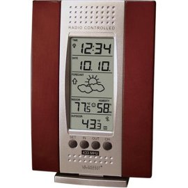 La Crosse Wood Indoor/Outdoor Thermometer - WS7014UCH