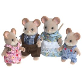 Calico Critters Norwood Mouse Family Set