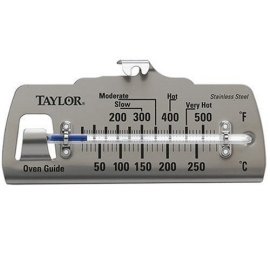 Taylor Oven Guide Thermometer - STAINLESS STEEL
