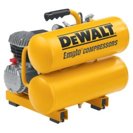DEWALT D55153 2 3/4 HP 4 Gallon Electric Twin Stack Compressor