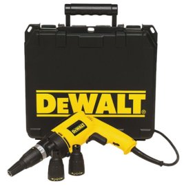 DEWALT DW260K Heavy Duty Variable Speed Reversing All Purpose Screwdriver Kit