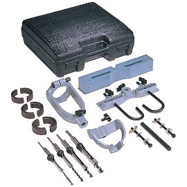 Delta 17-924 Mortising Attachment with Four Chisel and Bit Sets