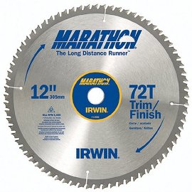 Marathon 14082 12, 72-Tooth Satin Smooth Finish Circular Saw Blade