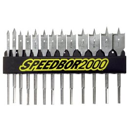 Speedbor 88887 13-Piece Wood Boring Bit Set