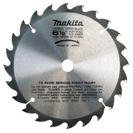 Makita A85092 6-1/2 Carbide Blade 24T