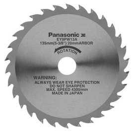 Panasonic EY9PW13A 5-3/8, 30-Tooth, Wood Blade