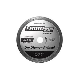 Rotozip ZBLADE Zip Mate Attachment Dry Diamond Continuous Rim Zip Blade