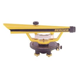 CST/Berger 54-190B 20 Power Optival Level with Cross Hairs and Case
