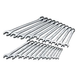 SK 86225 23 Piece SuperKrome Metric Combination Wrench Set