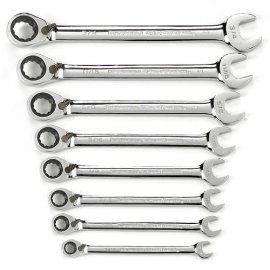 K-D Tools 9533 8-Piece SAE Reversible® GearWrench Set