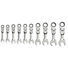 K-D Tools 9520 10-Piece Metric Stubby Combination GearWrench® Set