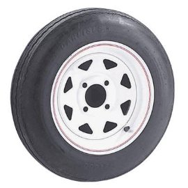 5-Hole High Speed Spoked Rim Design Tire Assembly