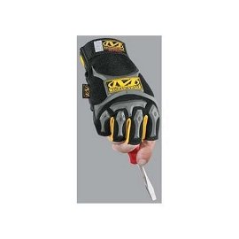 Mechanix Wear MFL-05-500 M-Pact Fingerless Glove Black Small/Medium