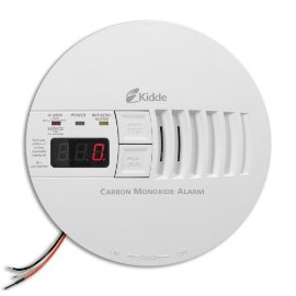 Kidde 900-0121 AC Wire-In Carbon Monoxide Alarm with Battery Backup and Digital Display