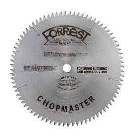 Forrest CM12806115 12", 80-Tooth Chopmaster Miter Saw Blade