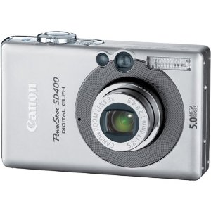 Canon Powershot SD400 5MP Digital Elph Camera with 3x Optical Zoom