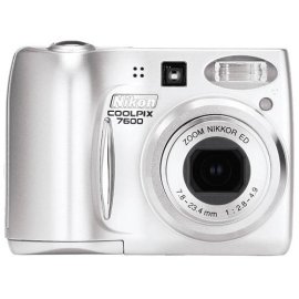 Nikon Coolpix 7600 7MP Digital Camera with 3x Optical Zoom