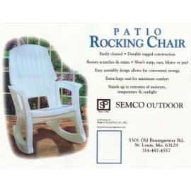 Patio Resin Rocking Chair