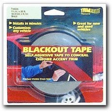 Trimbrite T9005 Blackout Tape