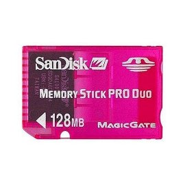 SanDisk 128 MB Pro Duo Gaming Memory Card
