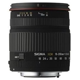Sigma 18-200mm f/3.5-6.3 DC Lens for Nikon Digital SLR Cameras