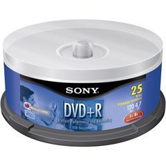 Sony DPR-47/25 Write-once DVD+r Disc - Spindle