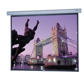 Da-Lite 120 Diagonal Video Format Home Theater Electric Wall Screen with High Power Fabric
