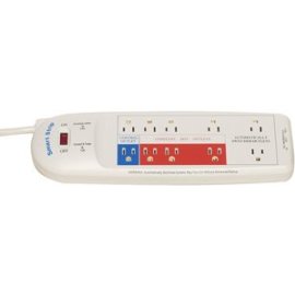 LCG4 Smart Strip Energy Saving Surge Protector with Fax/modem Protection ( 2225 Joule )