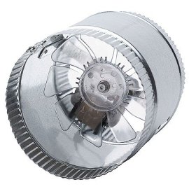 6-Inch 110VAC 250 CFM In-Line Duct Fan
