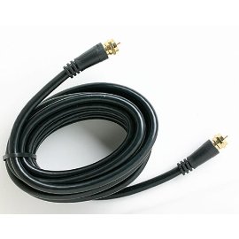 Arista RG-6 Coaxial Cables RF cables with F-type connectors 6 feet