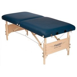 Master Massage Coronado Portable Massage Table, 30" Width, Adjustable Face Cradle and Maple Finish Auto-Lock Legs