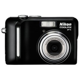 Nikon Coolpix P1 8MP Digital Camera with 3.5x Optical Zoom (Wifi Capable)