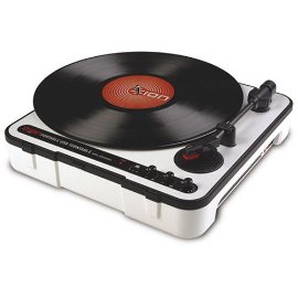 ION Audio iPTUSB Portable USB Turntable with Software and Built-in Speaker