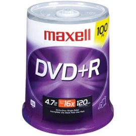Maxell DVD+R 100 PK ( 634056 )