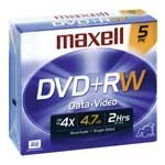 DVD+R 4.7 GB 5 PK