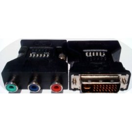 DVI TO 3 COMPONENT HDTV ADAPTER
