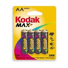 Kodak Xtralife AA Battery(Kaa-4) Twelve (4) Packs = 48 Batteries