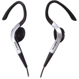 Sony MDR-J20 Vertical In-Ear Headphones, Silver