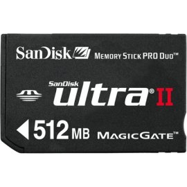 512MB Ultra II Memory Stick Pro Duo