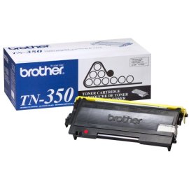 Brother TN 350 Black Toner Cartridge