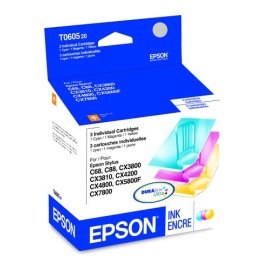 Epson Color Multi-pack Ink Cartridges (TO60520)