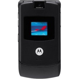 Motorola RAZR V3 Black Phone (Unlocked)